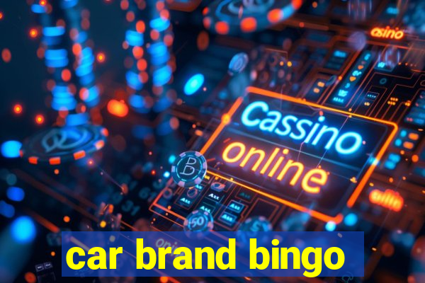 car brand bingo